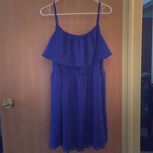 Charlotte Russe Royal blue dress